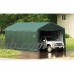 ShelterTube 12' x 25' x 11' Peak Style Garage/Shelter, Green   554795552